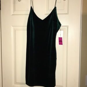 Sexy Forever 21 Velvet Dress